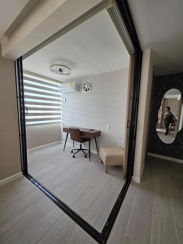 Open Floor Chic Interior Design Pool Full Kitchen - image 2