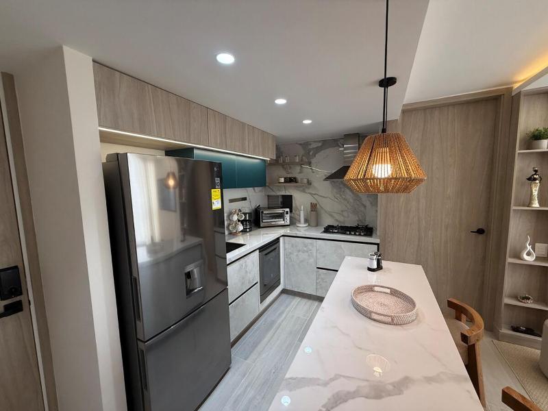 Open Floor Chic Interior Design Pool Full Kitchen - image 30