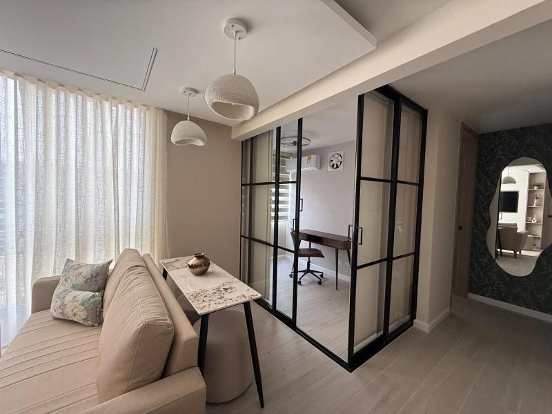 Open Floor Chic Interior Design Pool Full Kitchen - image 22