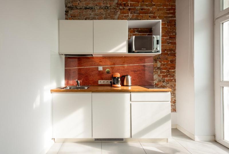 One-Bedroom Apartment with air condition and balcony image 4