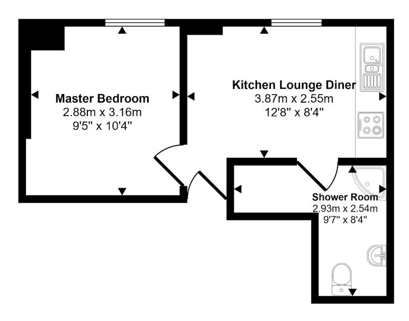 One-Bedroom Apartment - 2 image 1