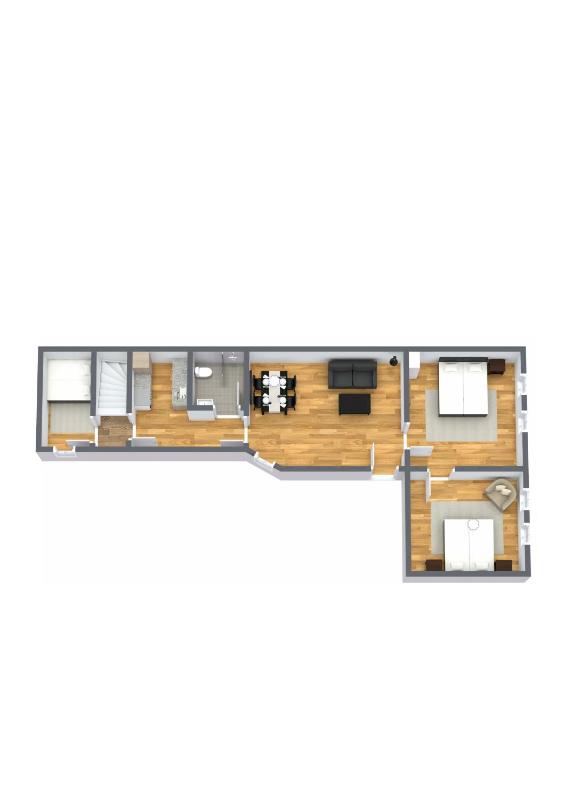Three-Bedroom Apartment image 1