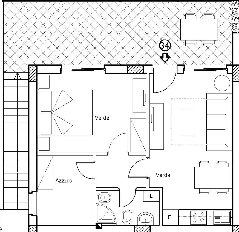Two-Bedroom Deluxe Apartment with Balcony image 4