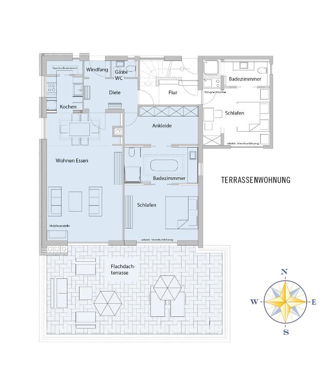 Apartment with Terrace image 2