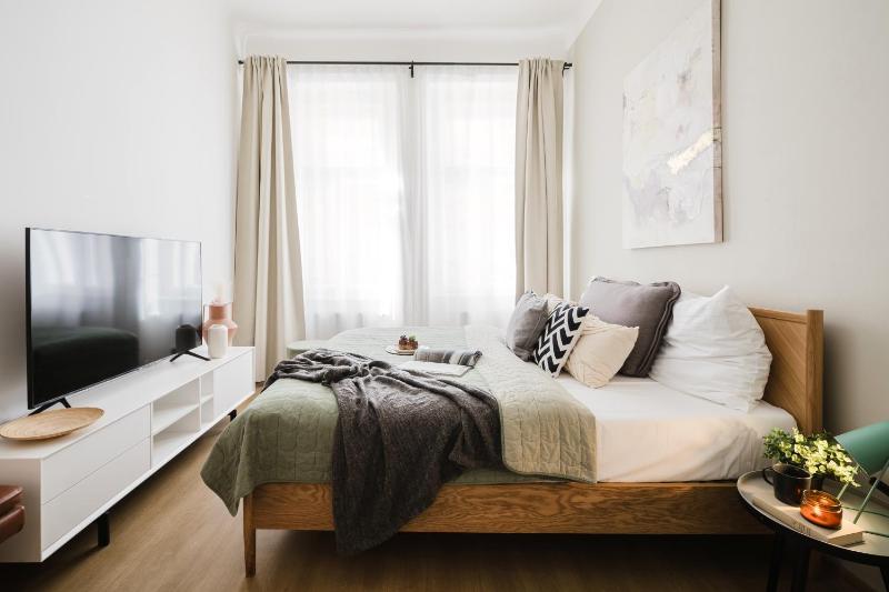 Prague Days - Sunlit 1BDR Apartments w Smart TV in New Town - image 5
