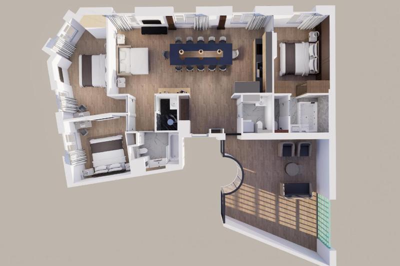 Three-Bedroom Apartment image 1