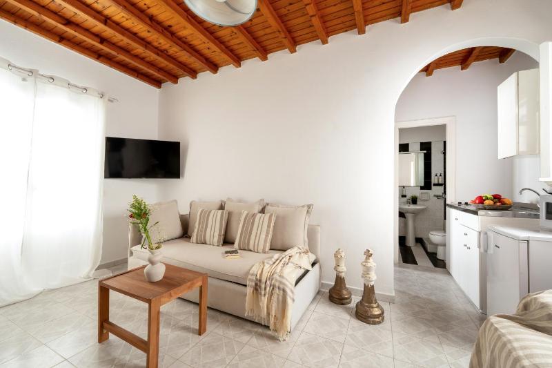 Mykonos town apartment with sea view image 4