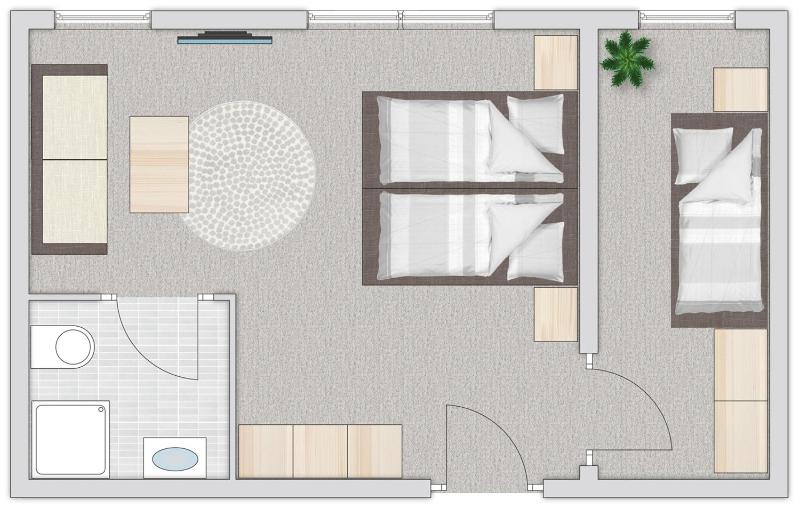 Family Room (2 Adults + 1 Child) image 3