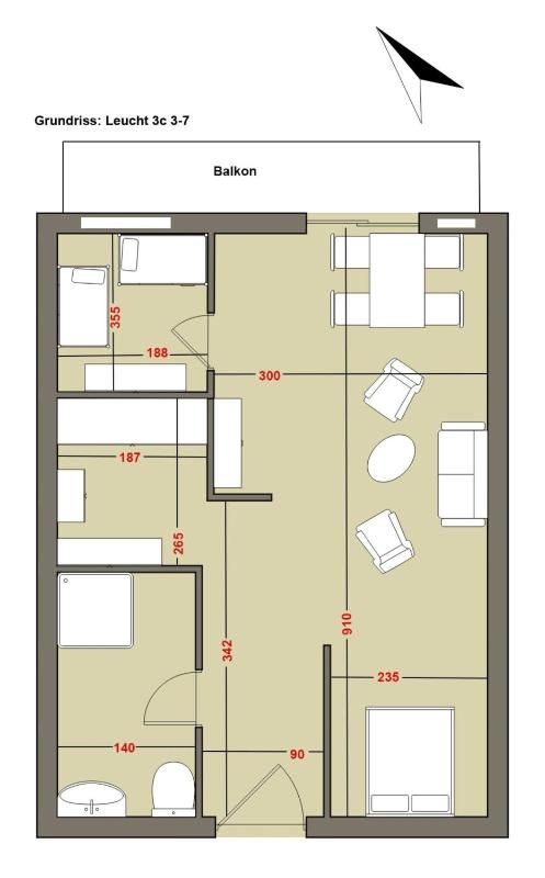 Strandappartements am Leuchtturmweg Leuchtturmblick - image 26