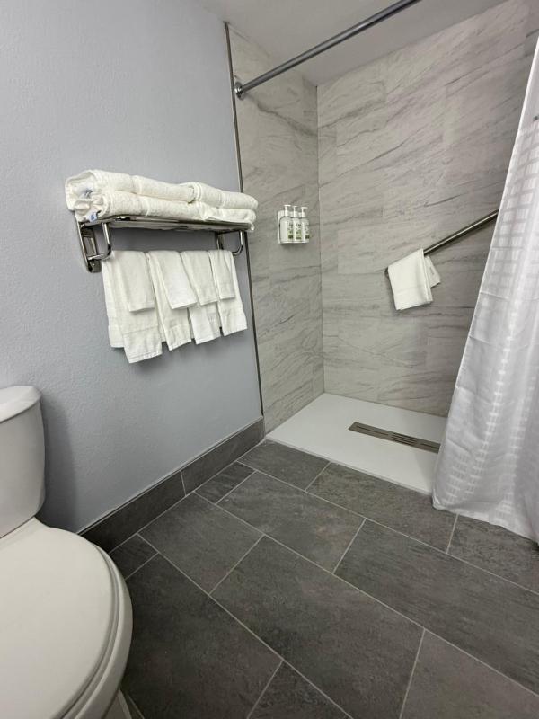 Queen Room with Two Queen Beds, Mobility Access and Roll-In shower, Non-Smoking image 4