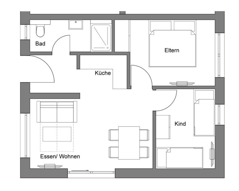 Two-Bedroom Apartment image 4