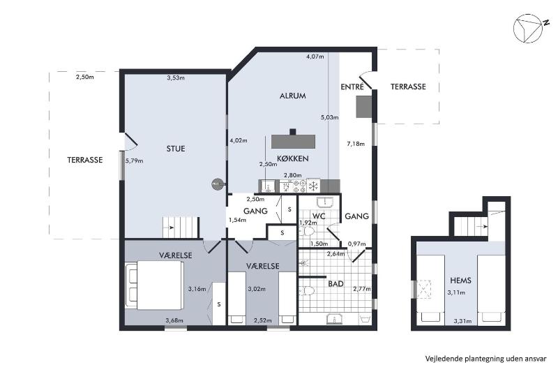 Stunning Home In Ebeltoft With 2 Bedrooms And Internet - image 4