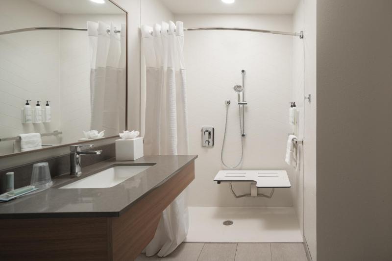 King Room with Roll-in Shower - Mobility and Hearing Accessible image 4