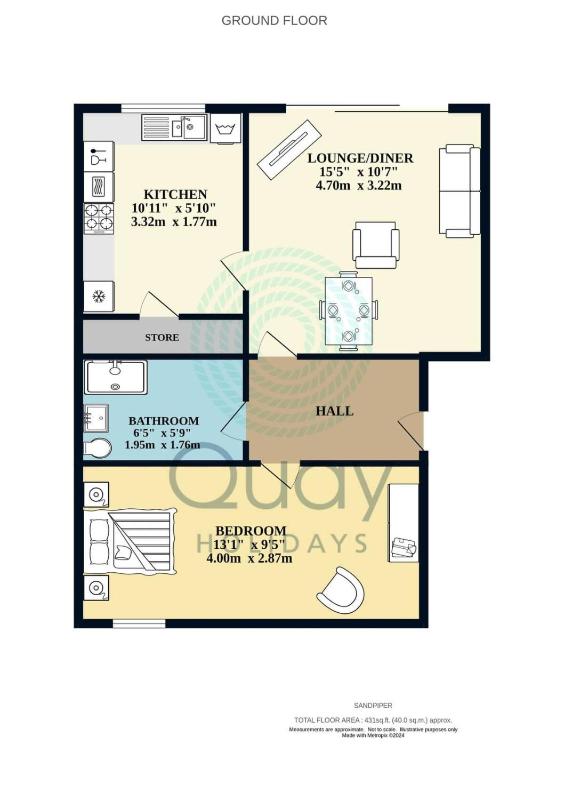 One-Bedroom Apartment image 2