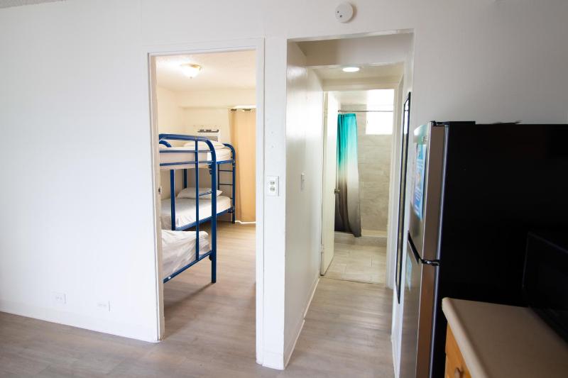 Bed in 4-Bed Female Dormitory Room with Kitchen image 4
