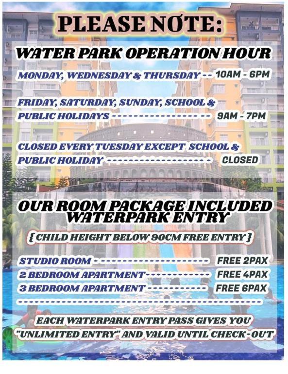 Wet Amusement Water Themepark Melaka Family Suite By YGM - image 12