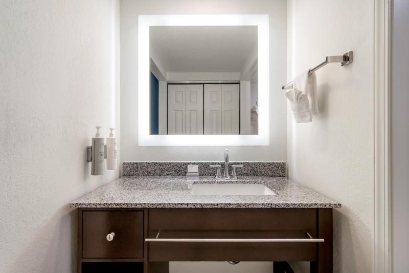 Queen Suite with Roll-In Shower - Mobility and Hearing Access/Non-Smoking image 1
