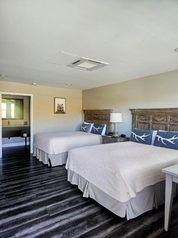 Queen Motel Room with Two Queen Beds image 4