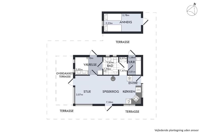Amazing Home In Ebeltoft With 2 Bedrooms And Wifi - image 4