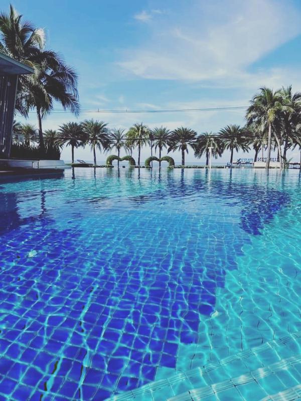 pattaya jomtien green 1bedroom 34sqm seaview 17th floor beautiful - image 1