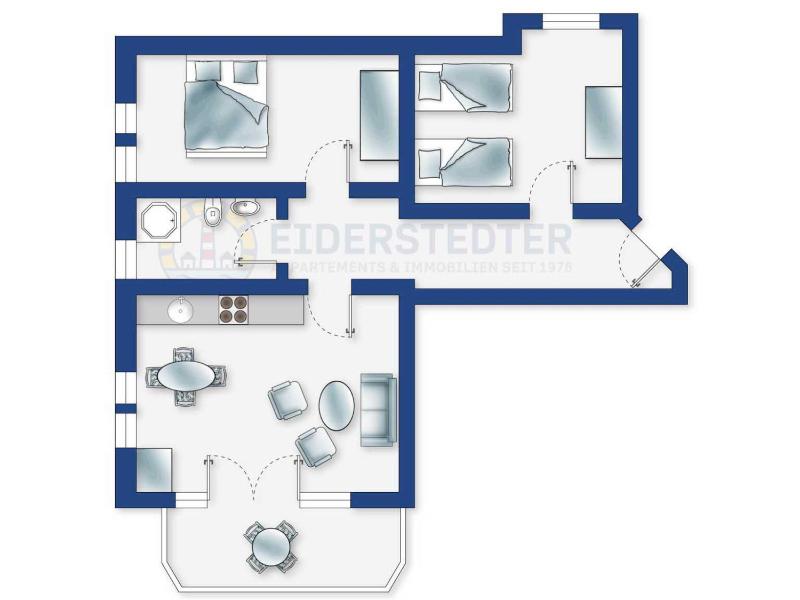 Wohnung 5 Duenengras ID 115 - image 12