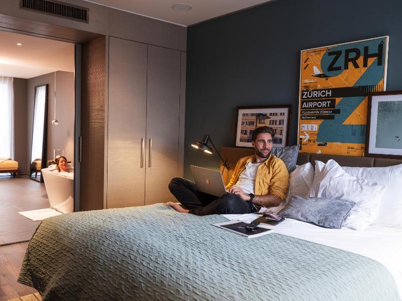 Two-Bedroom Rooftop Suite with kitchen image 1