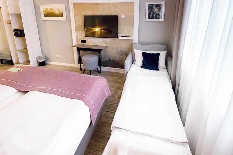Standard Family Room with One Queen Bed and One Sofa Bed image 4