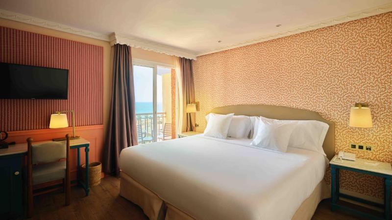 Double or Twin Room with Side Sea View image 1