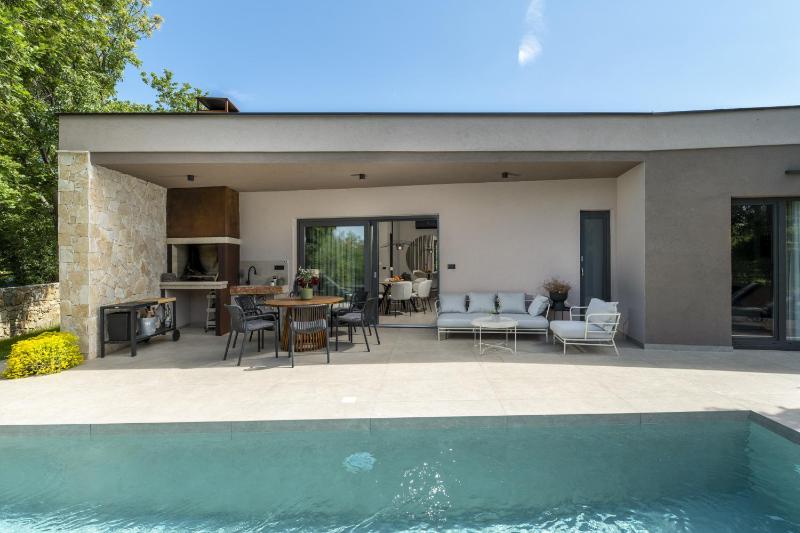Villa Veros for 5 people near Labin - Rabac with private pool & kids playground - image 16