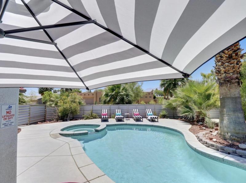 Dive into Desert Wonderland Pool Spa Fire Pit - image 8