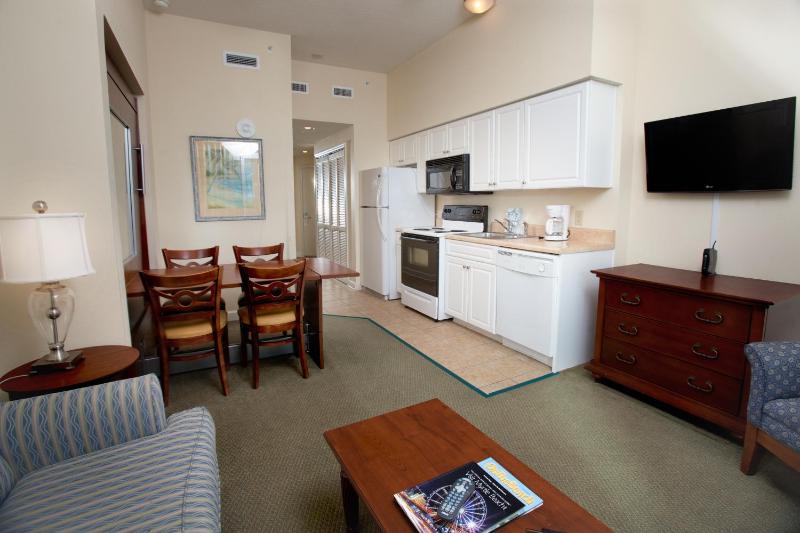 1 Bedroom 1 Bath Oceanfront Condo with 2 Queens, Sleeper Sofa and Wall Bed - T22 image 3