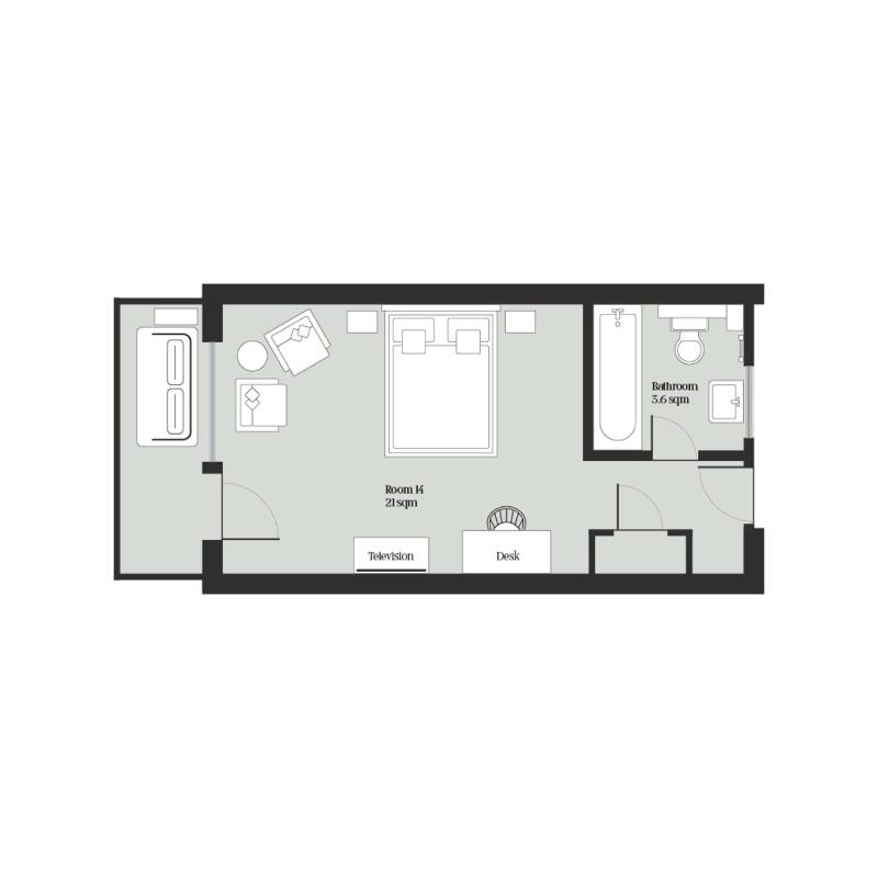Double or Twin Room with Balcony image 2