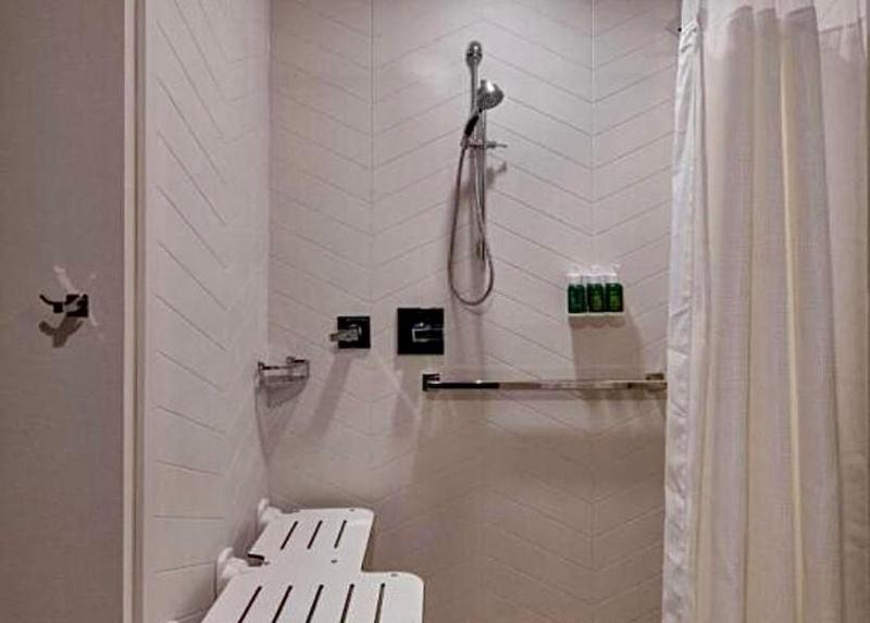 King Room with Roll-in Shower - Mobility and Hearing Accessible image 3