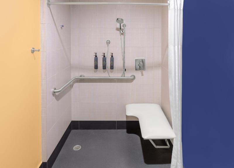 King Room - Mobility and Hearing Accessible with Roll-in Shower image 2
