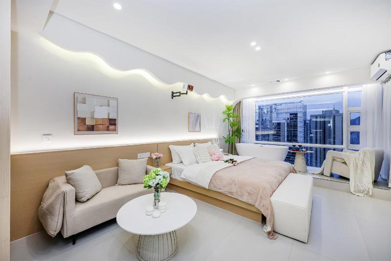 Baihong Sky View Studio with Deep Soak Tub - Jiefangbei Center - image 28