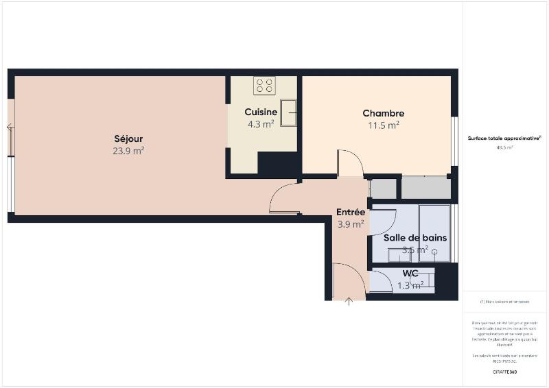 Appartement vue mer à 500m de la plage - image 15