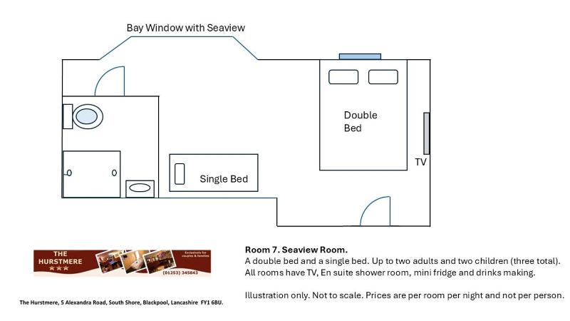 First Floor Triple Room (2 Adults + 1 Child) image 3