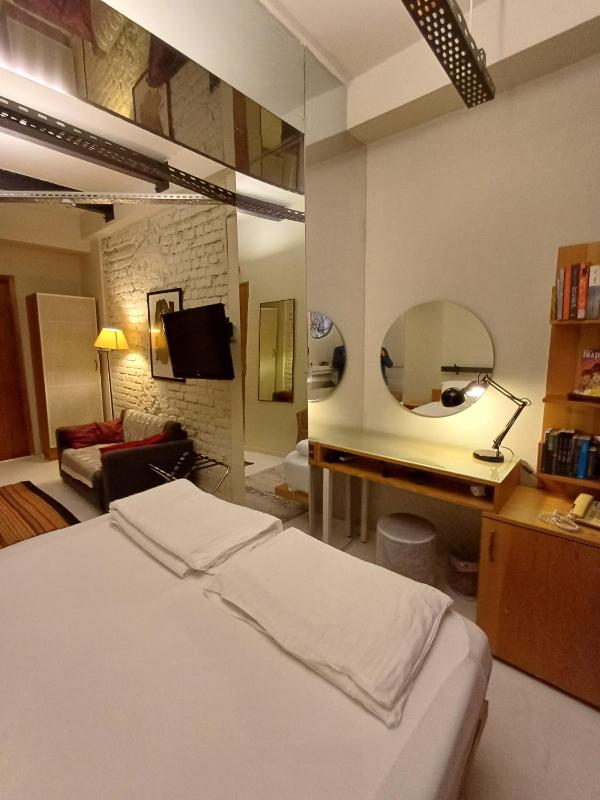 Corner Room with Brick Wall image 1