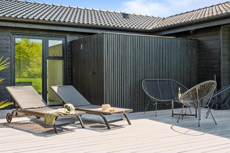 Newly Buily Holiday Home In Handrup With Stunning Views Of The Rolling Landscape - image 15