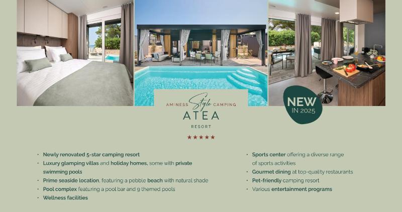 Luxury Glamping Villa pool view image 2