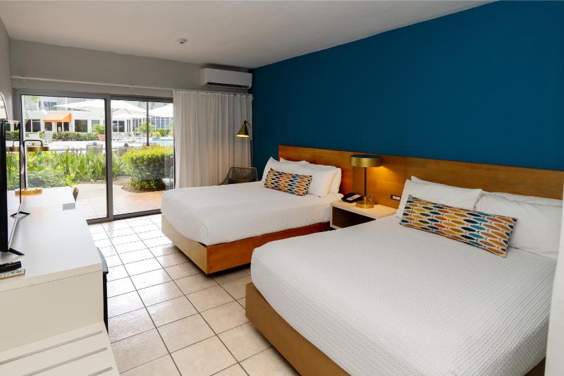 Beach Cabana, Two Double Beds image 2