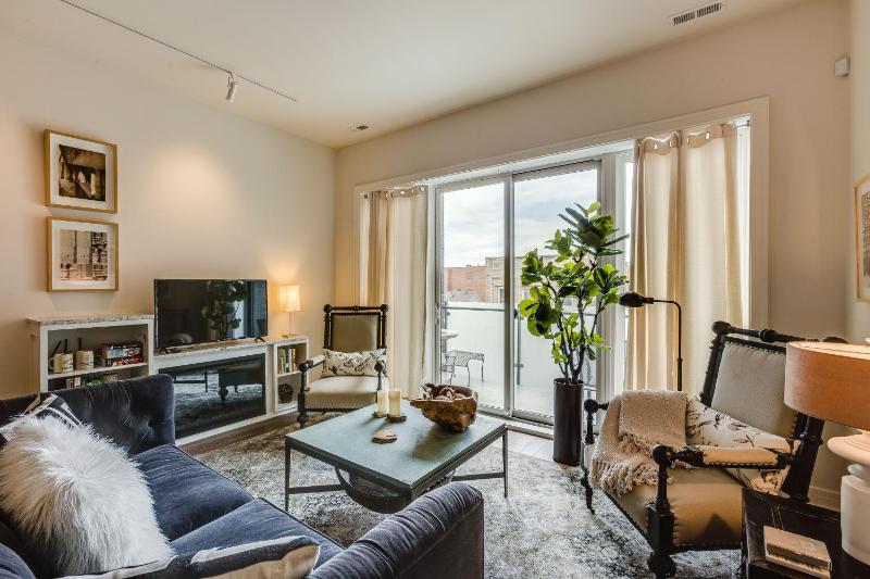 Designer 3BR with Balcony & Elevator on Clark! apts - image 14