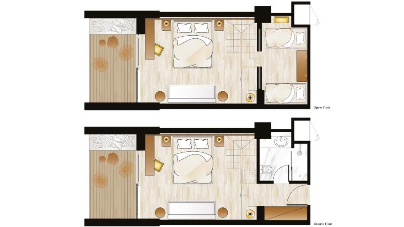 Premier Loft Family Guestroom image 2