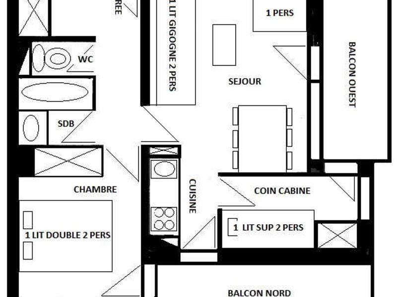 Apartment (6 Adults) image 3
