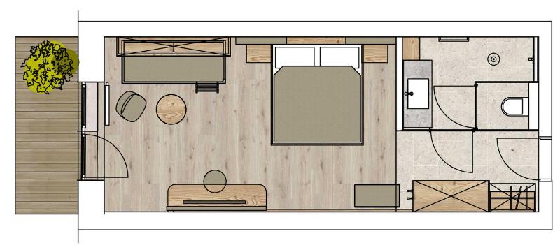 Deluxe Double Room with Balcony image 1