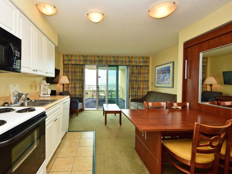 1 Bedroom 1 Bath Oceanfront Condo with 1 King, Sleeper Sofa and Wall Bed - T23 image 2