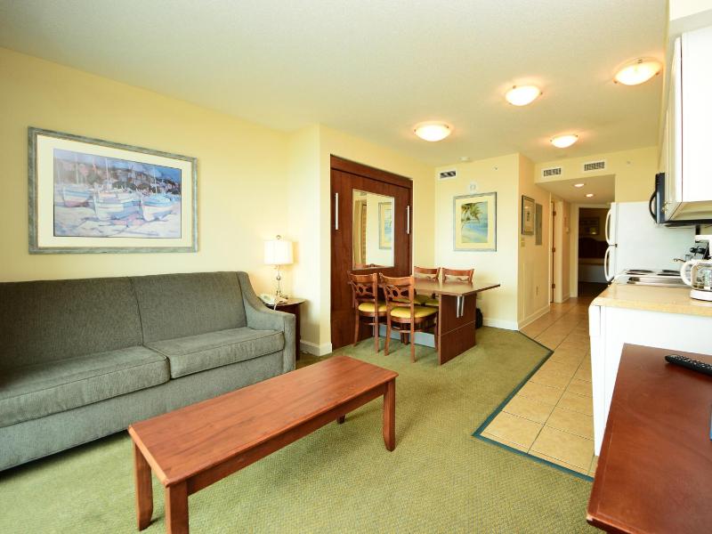 1 Bedroom 1 Bath Oceanfront Condo with 1 King, Sleeper Sofa and Wall Bed - T23 image 2