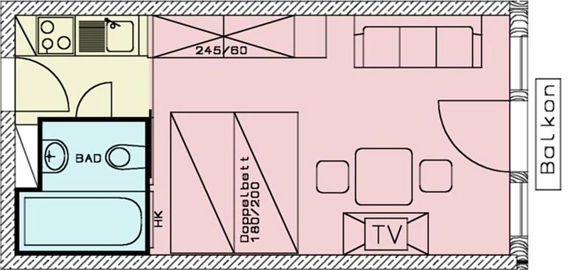 One-Bedroom Apartment with Lake View - East Side image 2