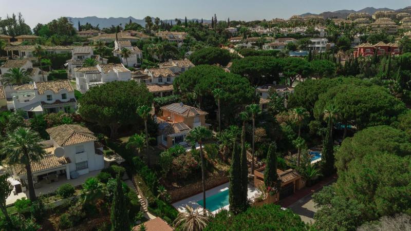 Villa in Elviria a retreat among palm trees with private heated pool and barbecue Marbella - image 38