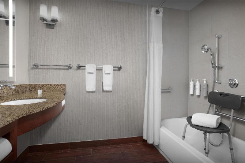 Queen Room with Two Queen Beds, Park View and Mobility Accessible Tub image 3